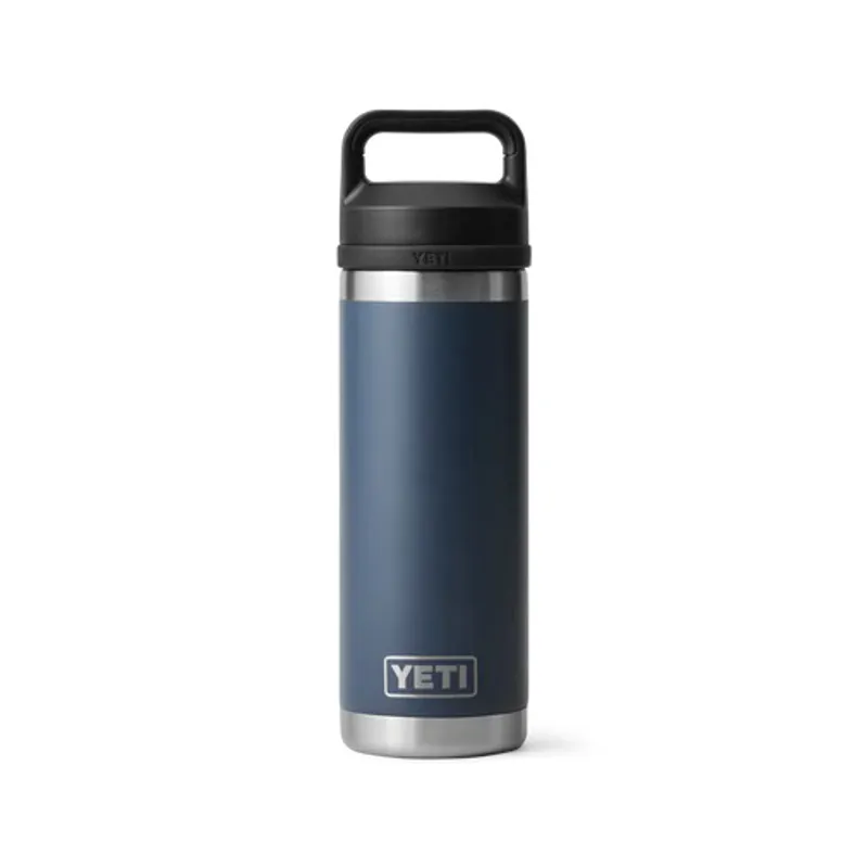 YETI Rambler 18oz Bottle Chug Navy